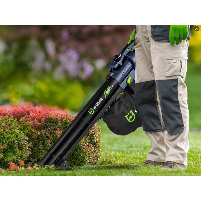 Electric leaf blower 3000 W with shredder 10:1 W43420 WUBER