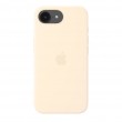 Apple iPhone 17e Silicone Case with MagSafe Vanilla