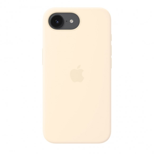 Apple iPhone 17e Silicone Case with MagSafe Vanilla