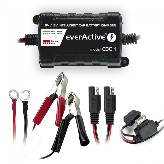 Car battery charger everActive CBC1 6V/12V Car battery charger everActive CBC1 6V/12V