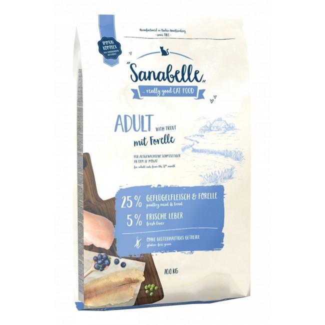 BOSCH Sanabelle Adult Trout - dry cat food - 10kg