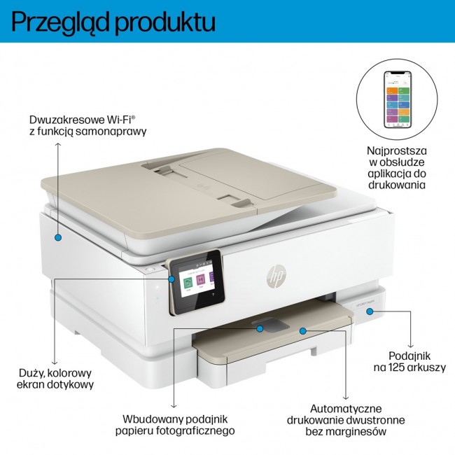 HP ENVY Inspire 7920e Wireless All-in-One Color Printer, Instant Ink Copier, Scanner HP ENVY Inspire 7920e Wireless All-in-One Color Printer, Instant Ink Copier, Scanner
