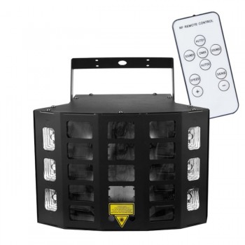 LIGHT4ME TURBO DERBY 4IN1 LED multi-effect light