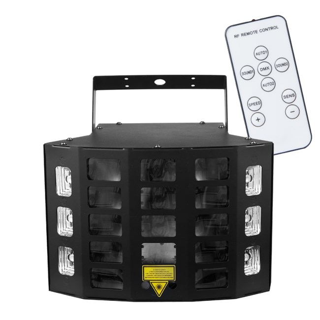 LIGHT4ME TURBO DERBY 4IN1 LED multi-effect light LIGHT4ME TURBO DERBY 4IN1 LED multi-effect light