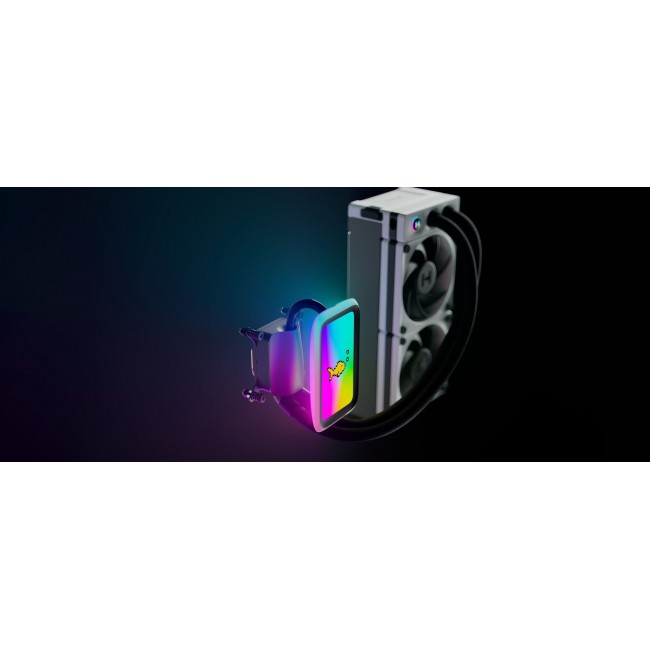 HYTE THICC Q60 Processor Liquid cooling kit 12 cm Black, White 2 pc(s) HYTE THICC Q60 Processor Liquid cooling kit 12 cm Black, White 2 pc(s)