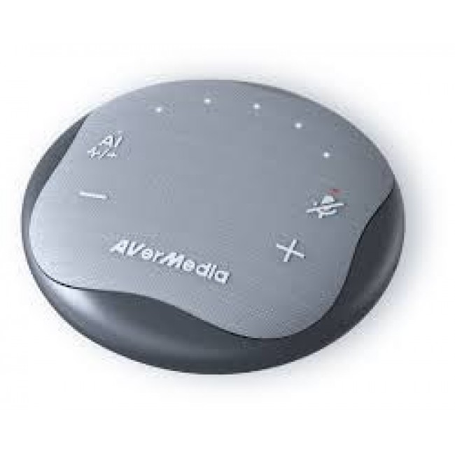 AVerMedia 61AS315000AE speakerphone Universal USB Type-C Grey AVerMedia 61AS315000AE speakerphone Universal USB Type-C Grey
