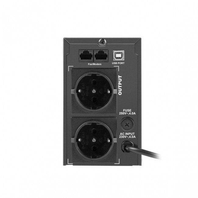 Armac O/850F/LCD uninterruptible power supply (UPS) Line-Interactive 0.85 kVA 450 W 2 AC outlet(s) Armac O/850F/LCD uninterruptible power supply (UPS) Line-Interactive 0.85 kVA 450 W 2 AC outlet(s)