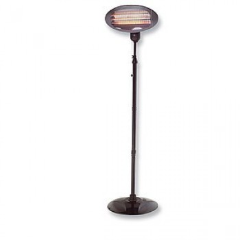 Olympia BS 55 Black 2000 W Infrared electric space heater