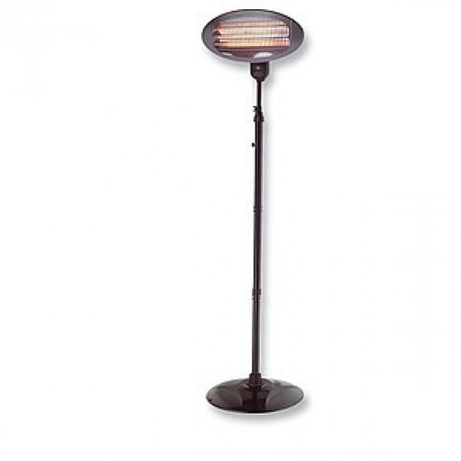 Olympia BS 55 Black 2000 W Infrared electric space heater