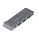 Terratec 283005 laptop dock/port replicator USB 3.2 Gen 1 (3.1 Gen 1) Type-C Grey