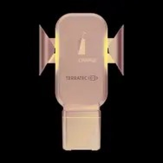 Terratec ChargeAir All Car Active holder Mobile phone/Smartphone, Smartwatch Black