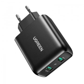 Ugreen wall charger 2 USB-A 36 W QC3.0 black (CD161)