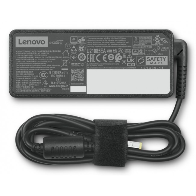 Lenovo 4X21J81440 power adapter/inverter Indoor 65 W Black