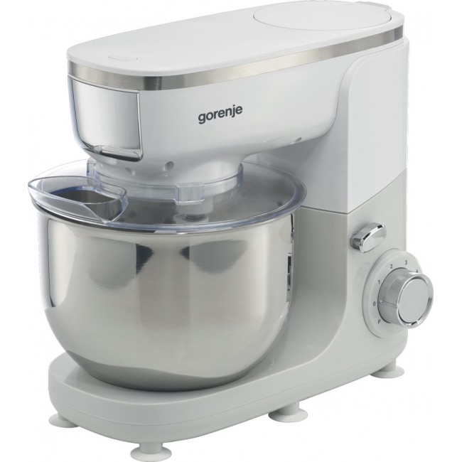 Food processor GORENJE MMC1005W Planetary robot 1000 W, 4.8 L White, Grey