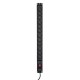 Activejet COMBO 12 socket power strip 1,5m black Activejet COMBO 12 socket power strip 1,5m black