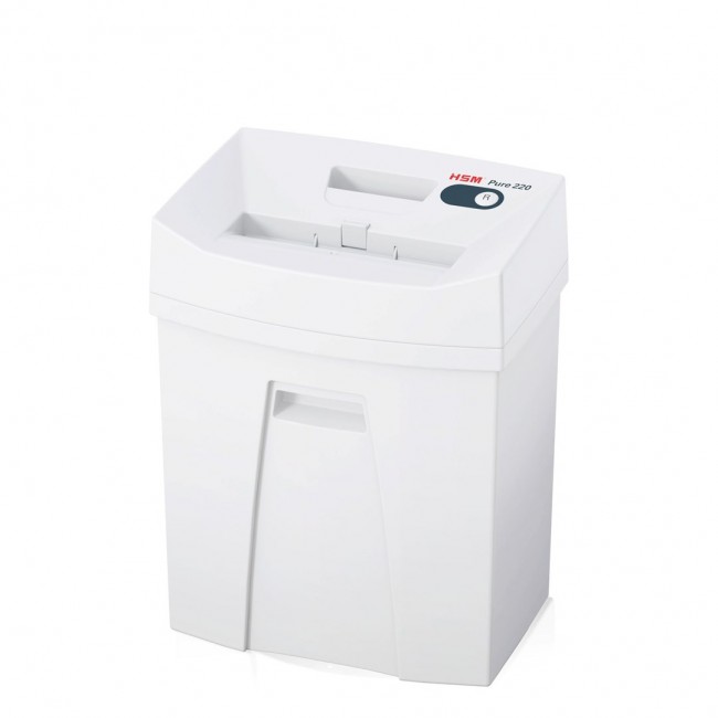 HSM Pure 220 shredder, 25 l, 3,9 mm HSM Pure 220 shredder, 25 l, 3,9 mm