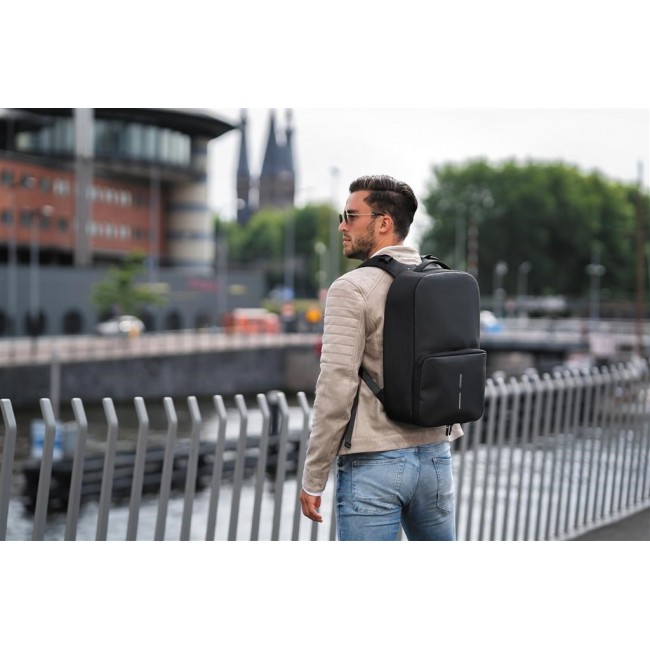 XD DESIGN ANTI-THEFT BACKPACK BOBBY FLEX GYM BAG BLACK P/N: P705.801 XD DESIGN ANTI-THEFT BACKPACK BOBBY FLEX GYM BAG BLACK P/N: P705.801