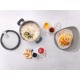 ZWILLING SIMPLIFY 66870-005-0 Pots set Stainless steel 5 pcs. Silver Black ZWILLING SIMPLIFY 66870-005-0 Pots set Stainless steel 5 pcs. Silver Black
