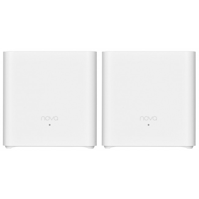Tenda EX3 (2-pack) Dual-band (2.4 GHz / 5 GHz) Wi-Fi 6 (802.11ax) White 1 Internal Tenda EX3 (2-pack) Dual-band (2.4 GHz / 5 GHz) Wi-Fi 6 (802.11ax) White 1 Internal