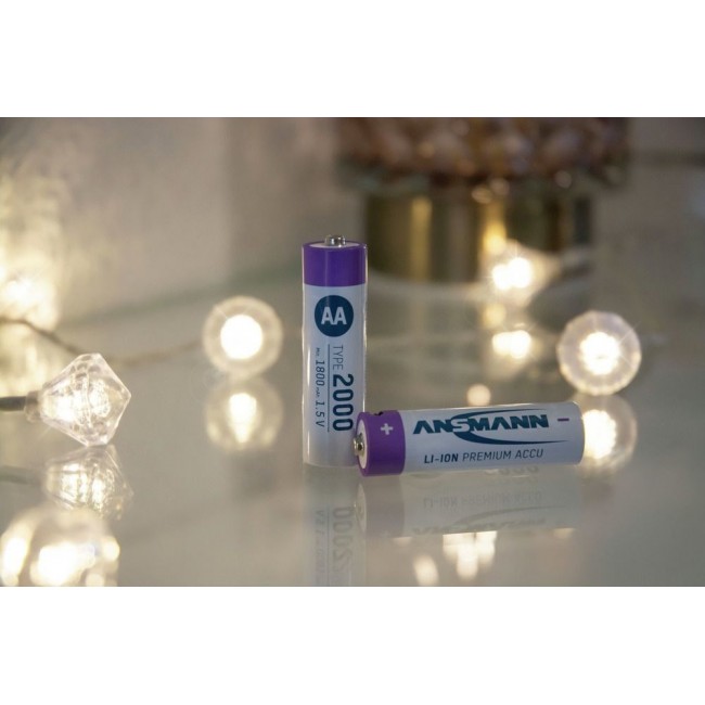 Ansmann 1312-0036 household battery Rechargeable battery AA Lithium-Ion (Li-Ion) Ansmann 1312-0036 household battery Rechargeable battery AA Lithium-Ion (Li-Ion)