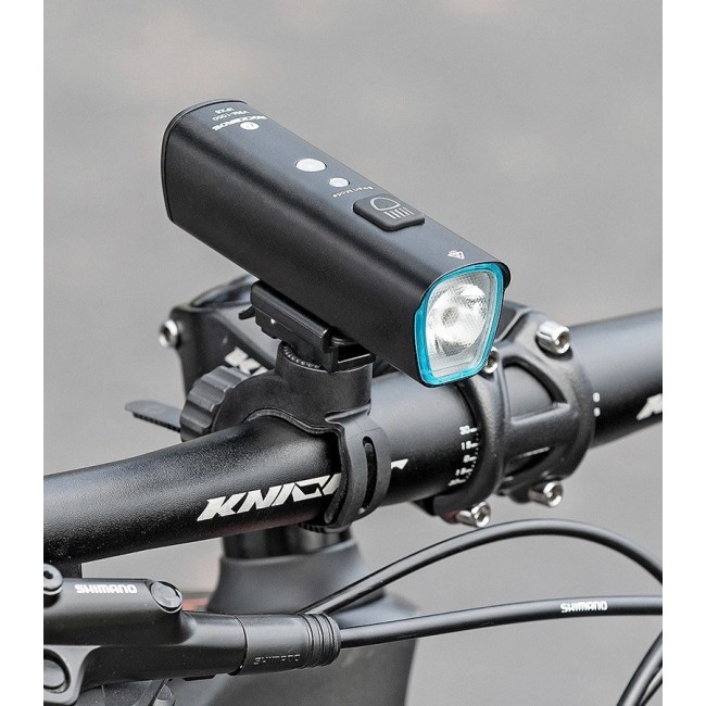 Rockbros V9M-1000 black front bike light Rockbros V9M-1000 black front bike light