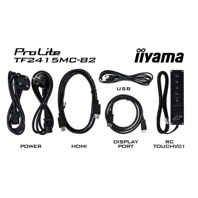 iiyama ProLite Open Frame PCAP 10 point touch screen equipped with touch through glass function iiyama ProLite Open Frame PCAP 10 point touch screen equipped with touch through glass function