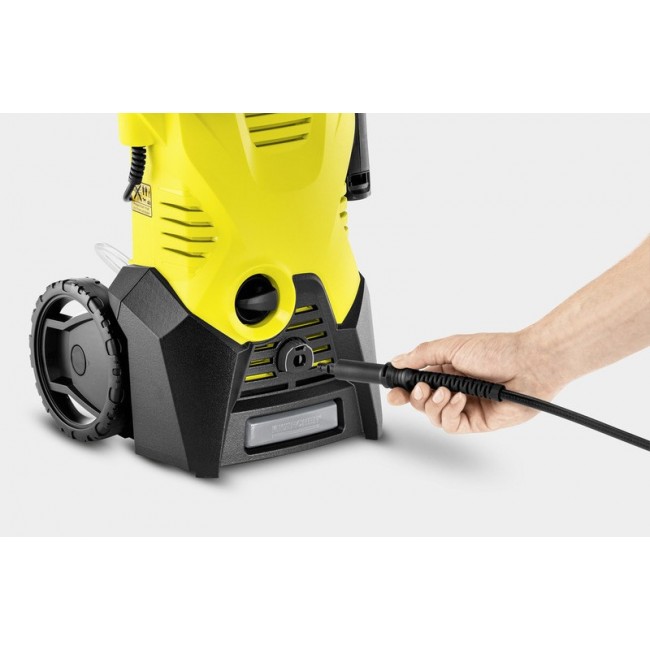 K rcher K 3 pressure washer Compact Electric 380 l/h Black, Yellow