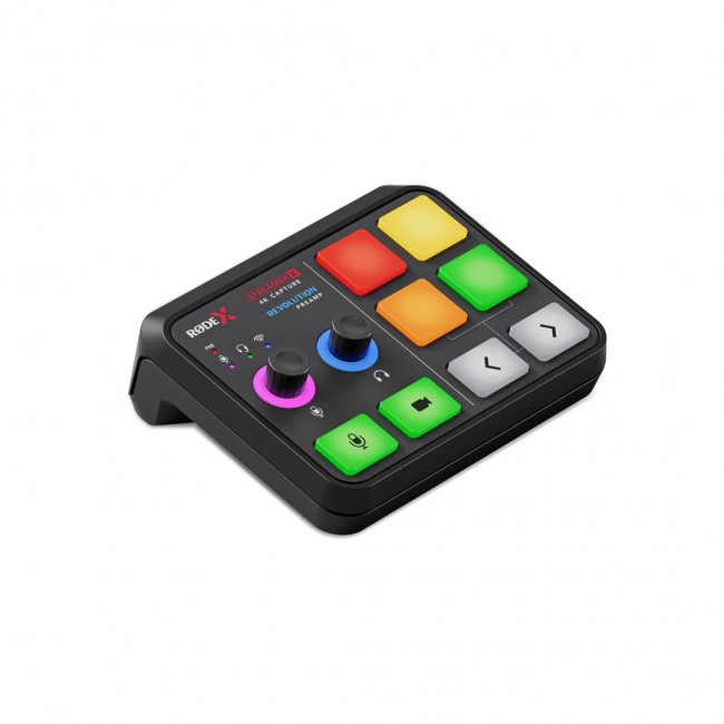 R DE Streamer X - audio interface, video controller