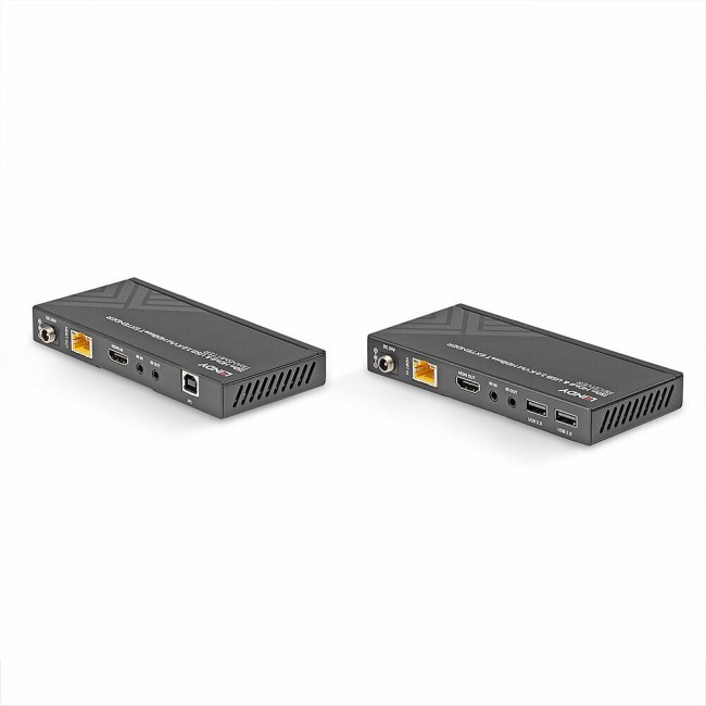 Lindy 150m Cat.6 HDMI 4K60, USB 2.0 & IR HDBaseT KVM Extender
