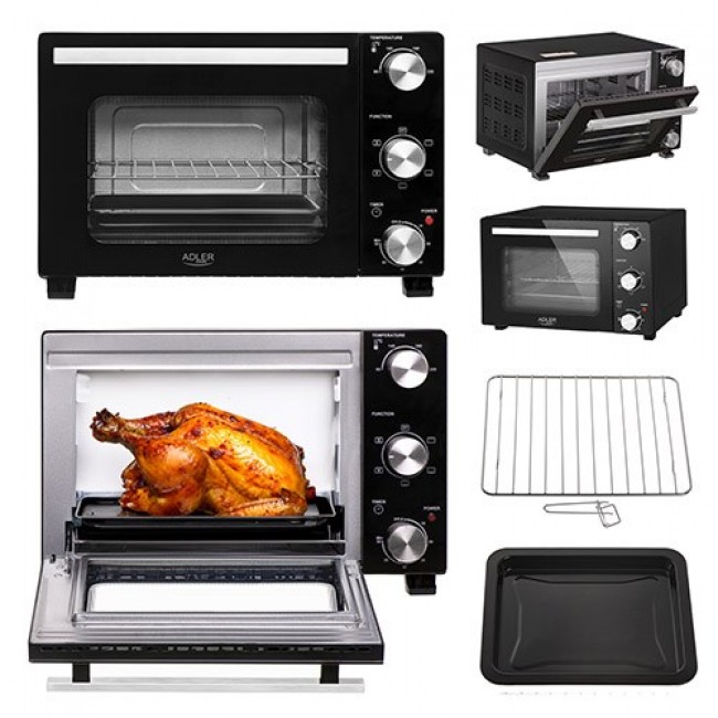 Adler AD 6024 oven Black Adler AD 6024 oven Black
