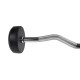 HMS GSL25 fixed barbell/rubber broken bar 25 kg