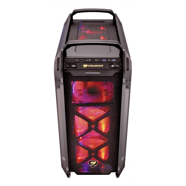 COUGAR Full Tower Case, Panzer Max-G, Black