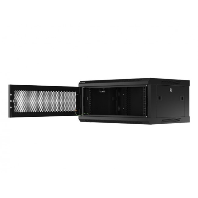 Lanberg WF01-6404-23B rack cabinet 4U Wall mounted rack Black