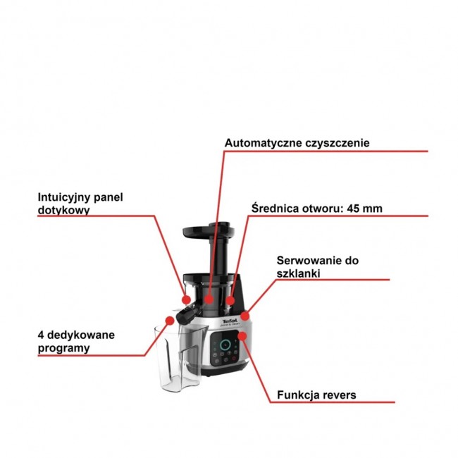 TEFAL ZC420E38 Slow Juicer