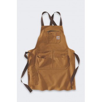 Apron Carhartt Duck Brown