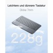 Inateck KB01105_GRAY mobile device keyboard QWERTZ Bluetooth Grey