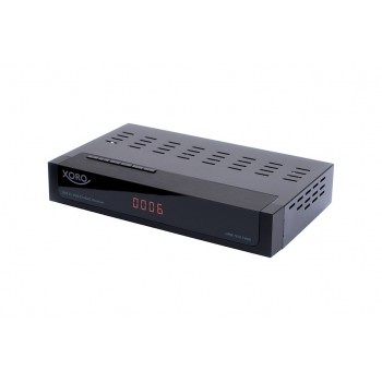 Xoro HRM 7670 TWIN Cable, Terrestrial Full HD Black