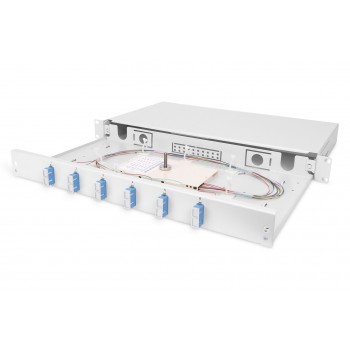 Digitus Fiber Optic Splice Box, Equipped, SC, OS2