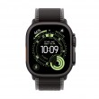 Apple Watch Ultra 3 GPS + Cellular 49mm Black Titanium Case with Black/Charcoal Trail Loop - M/L