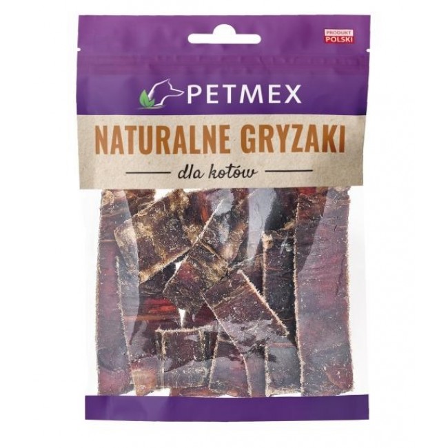 PETMEX Beef gullet strips - cat treats - 40g