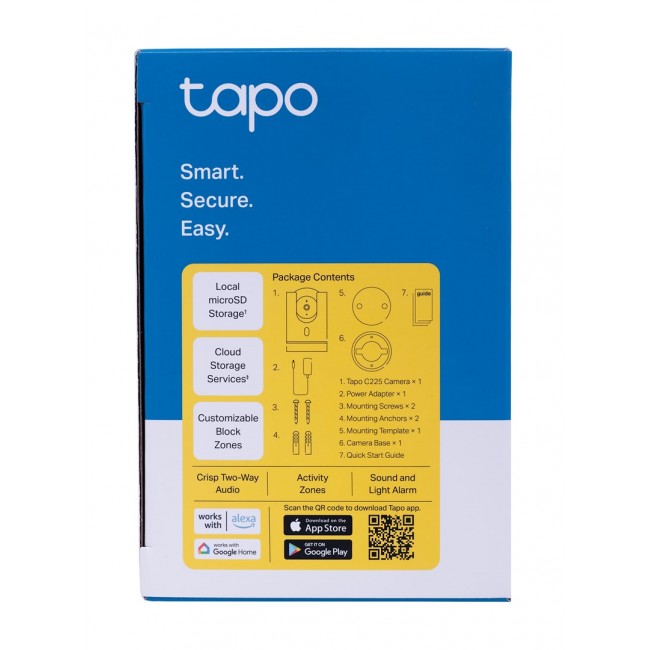 TP-Link Tapo Pan/Tilt AI Home Security Wi-Fi Camera TP-Link Tapo Pan/Tilt AI Home Security Wi-Fi Camera