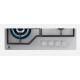 Electrolux KGG753753K Gas cooktop, 4 burners, black Electrolux KGG753753K Gas cooktop, 4 burners, black