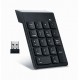 Gembird KPD-W-02 numeric keypad Notebook/PC Bluetooth Black Gembird KPD-W-02 numeric keypad Notebook/PC Bluetooth Black