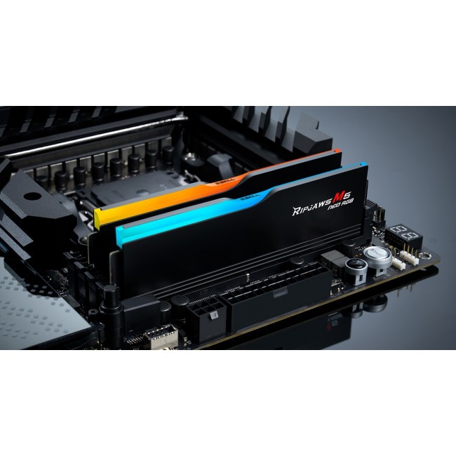 G.Skill Ripjaws M5 RGB F5-6000J3038F16GX2-RM5NRK memory module 32 GB 2 x 16 GB DDR5 G.Skill Ripjaws M5 RGB F5-6000J3038F16GX2-RM5NRK memory module 32 GB 2 x 16 GB DDR5