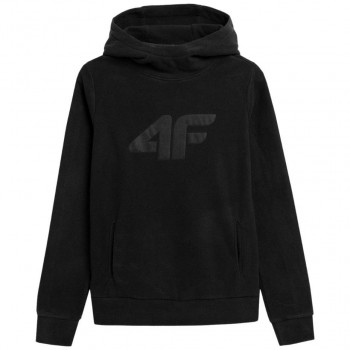 Women's Fleece Jacket 4F Black H4L22 PLD352 20S L