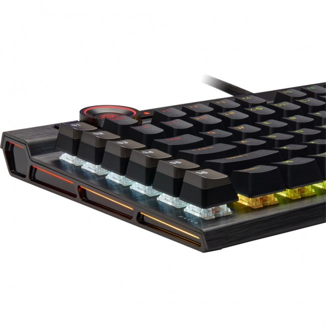Corsair K100 RGB Gaming Keyboard, Corsair OPX, RGB LED - Black Corsair K100 RGB Gaming Keyboard, Corsair OPX, RGB LED - Black