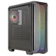 Aerocool SKYLINEV2BK PC ATX Case Dual Front Panel LED ARGB Fan ARGB 12cm Black
