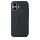 Apple iPhone 17 Silicone Case with MagSafe Black Apple iPhone 17 Silicone Case with MagSafe Black