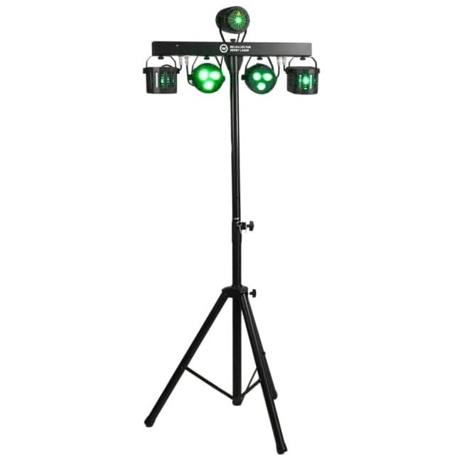 LIGHT4ME Belka LED Par Derby Laser - lighting kit