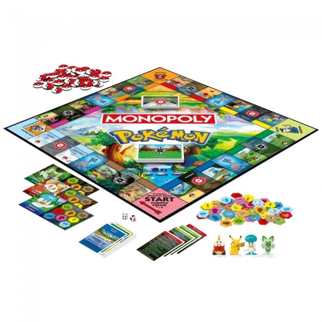Hasbro Monopoly Pok mon Board Game (Polish Edition)